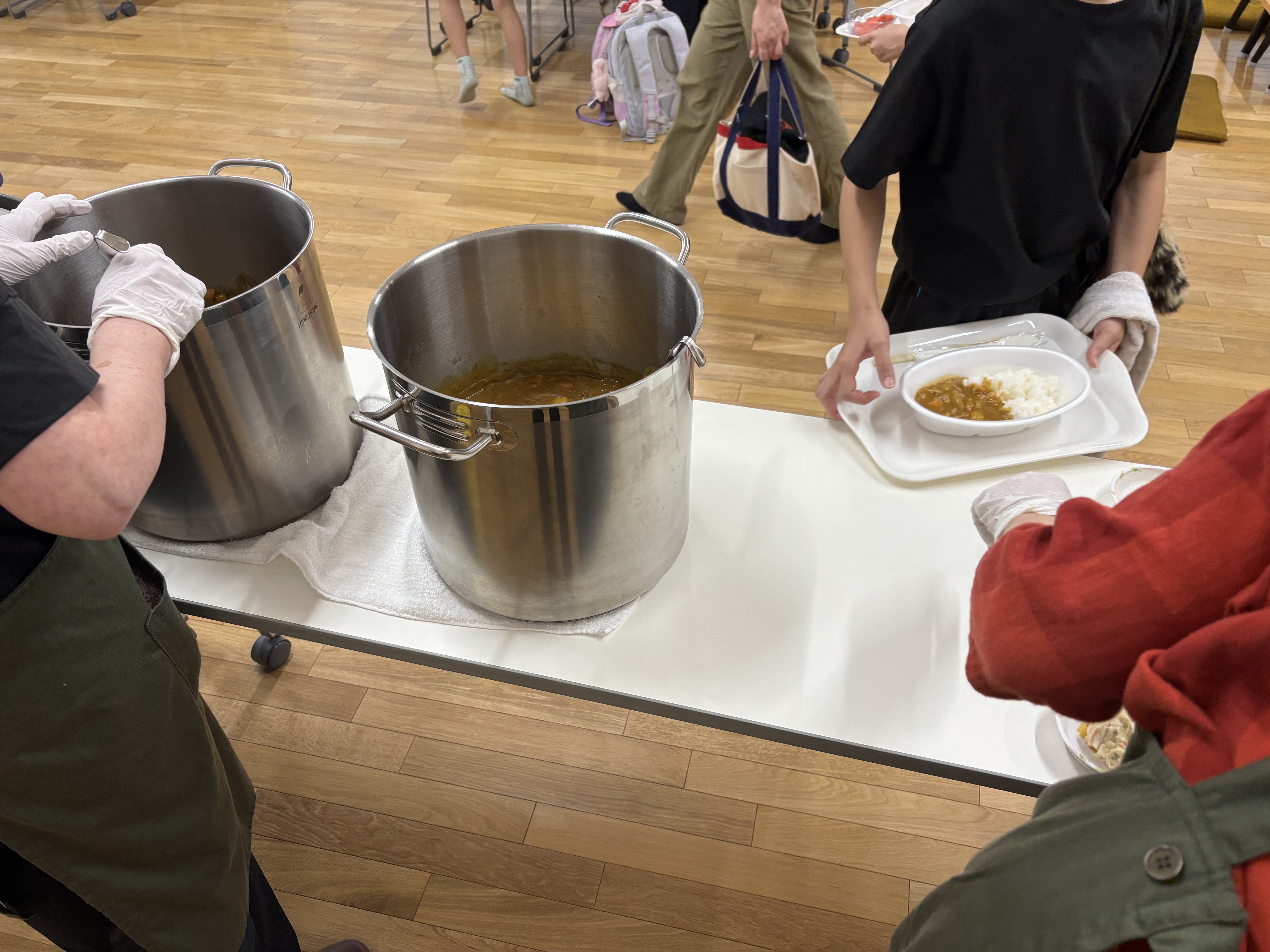 みんなでカレーライス