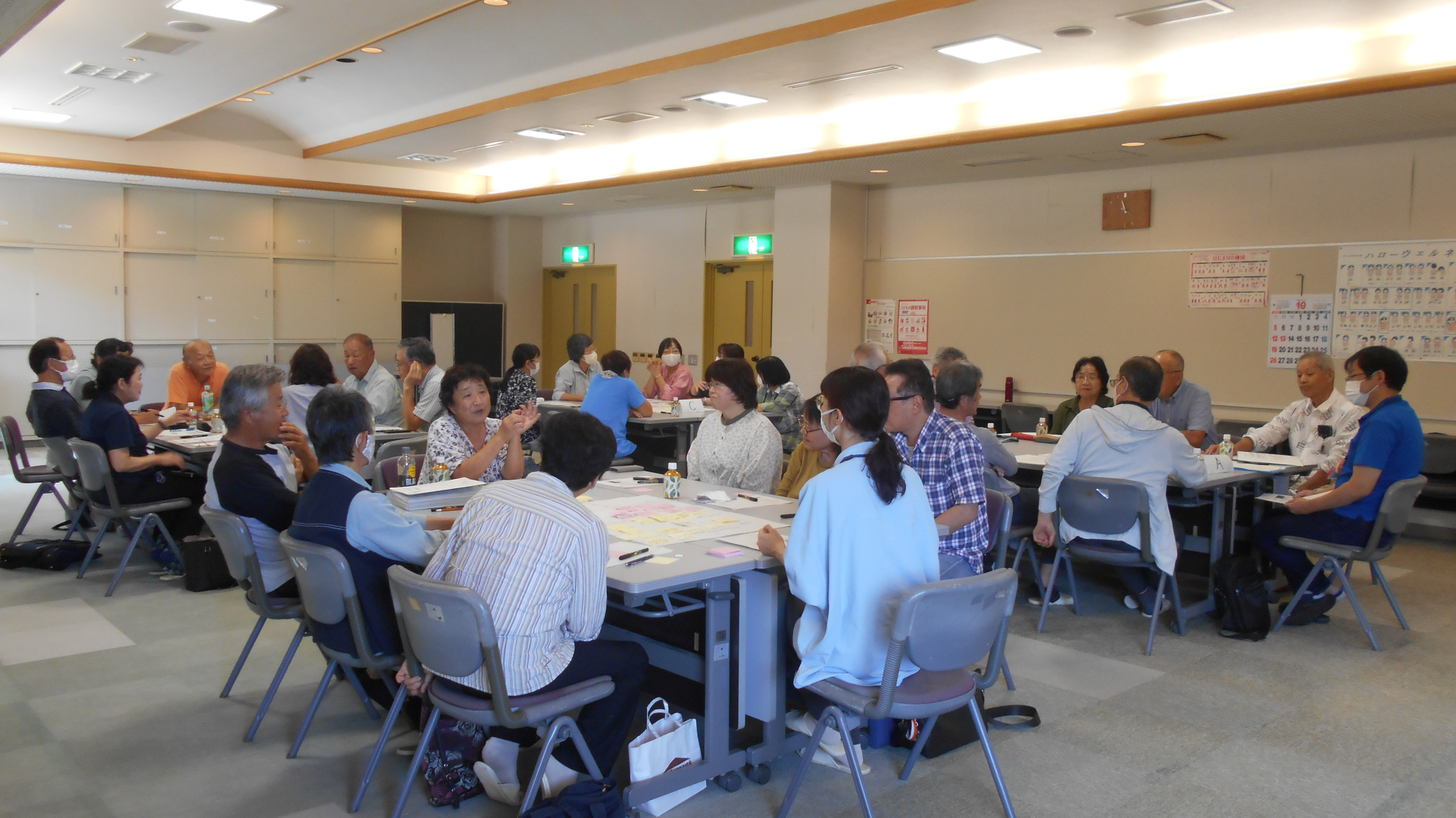 音羽地区地域福祉懇談会の様子